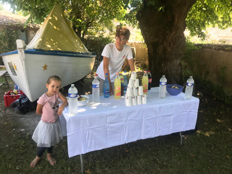 animations Yole - Talmont sur Gironde